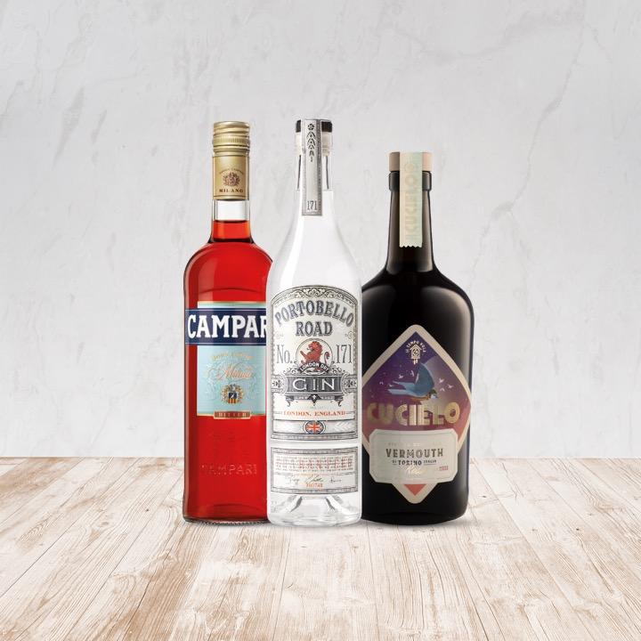 Portobello-Negroni-Set